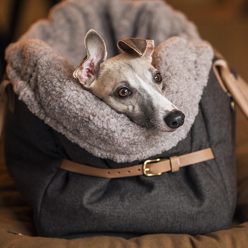 Dog Bag Como Heather Brown